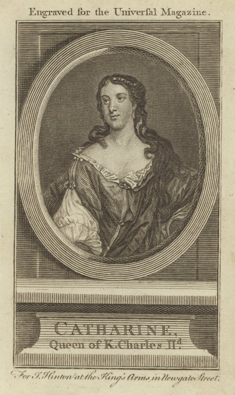 Catharine, královna krále Karla II od English School