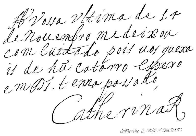 Catherine Q. (manželka Karla II.) od English School