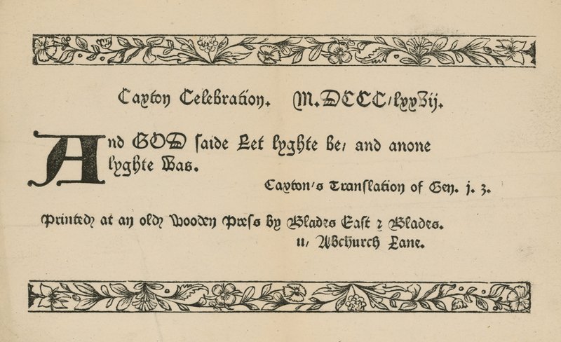 Caxtonská oslava od English School