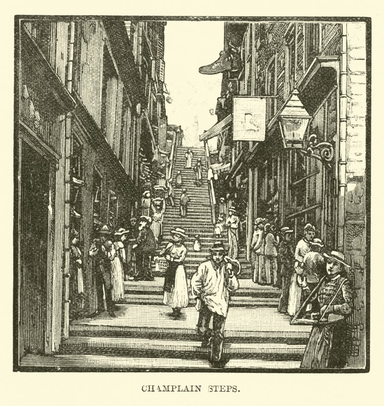 Champlain Steps od English School