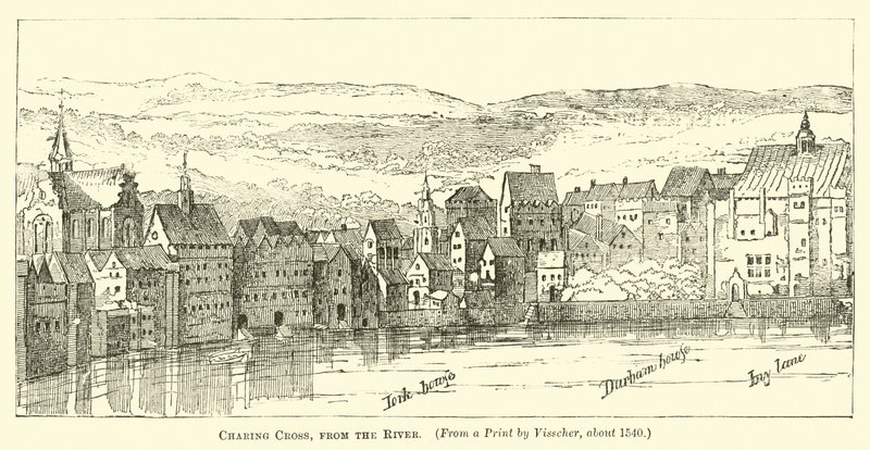 Charing Cross, od řeky od English School