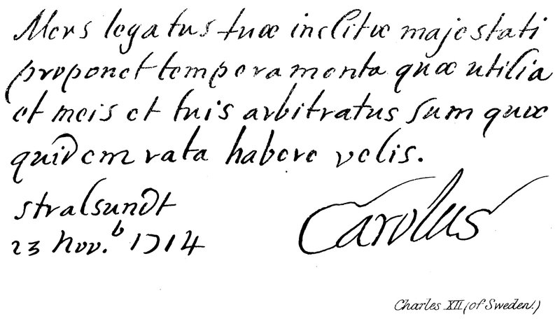 Karel XII (Švédsko) od English School