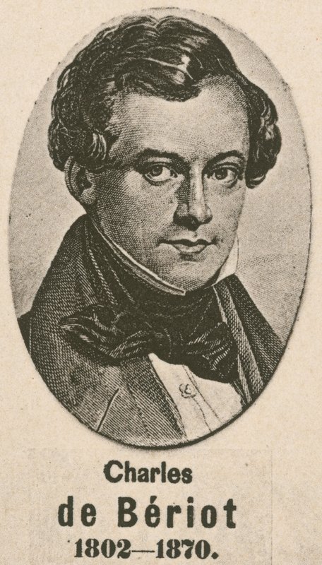 Charles de Beriot (rytina) od English School