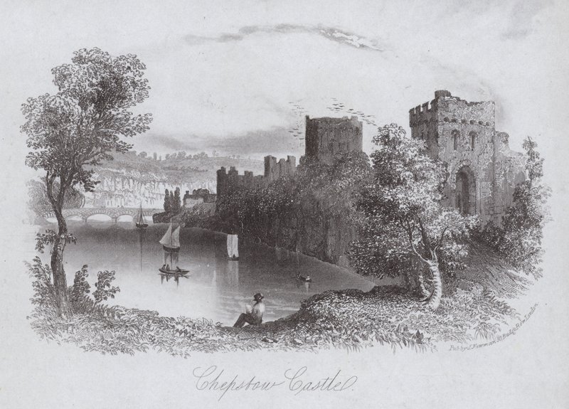 Hrad Chepstow od English School
