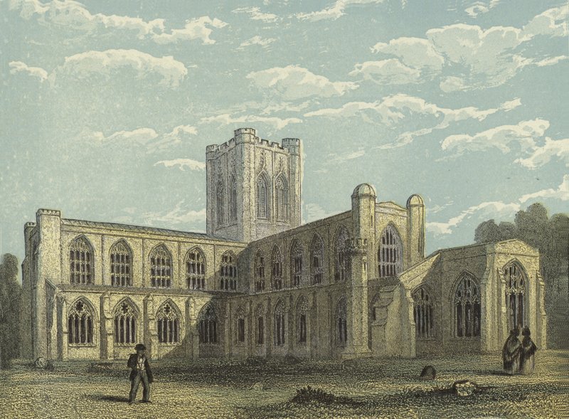 Chester Cathedral, South East View od English School
