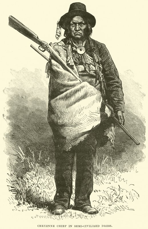 Cheyenne Chief v polocivilizovaných šatech od English School