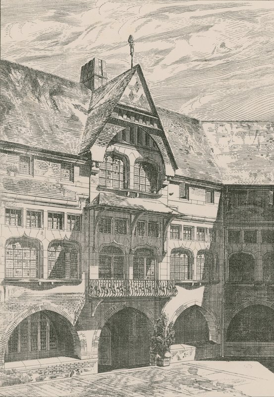 Dětská nemocnice, Mark Street, Finsbury od English School