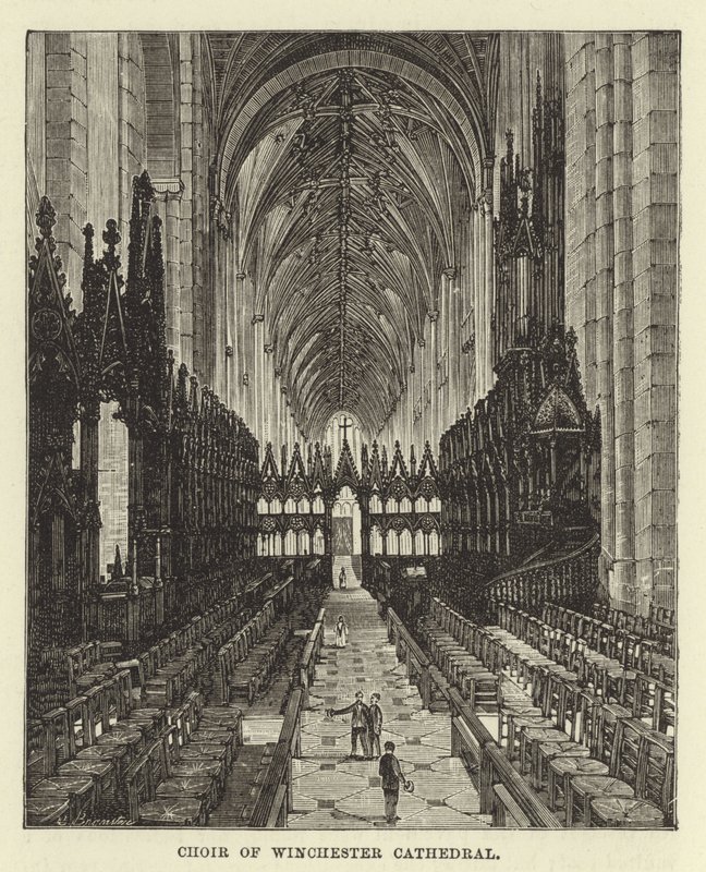 Sbor Winchester Cathedral od English School