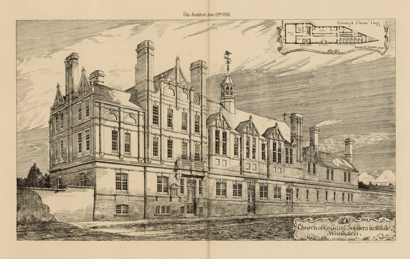 Institut vojáků Anglické církve ve Woolwichi od English School