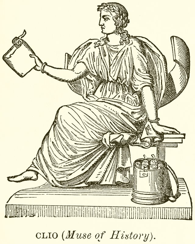 Clio (Muse of History) od English School
