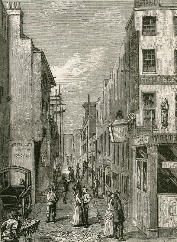Cock Lane od English School
