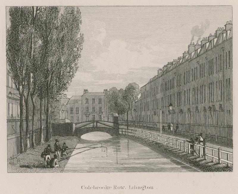 Colebrooke Row, Islington, Londýn od English School