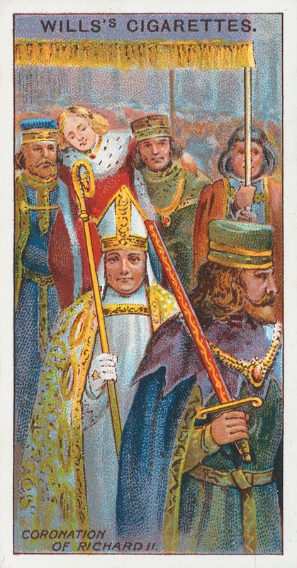Korunovace Richarda II. od English School