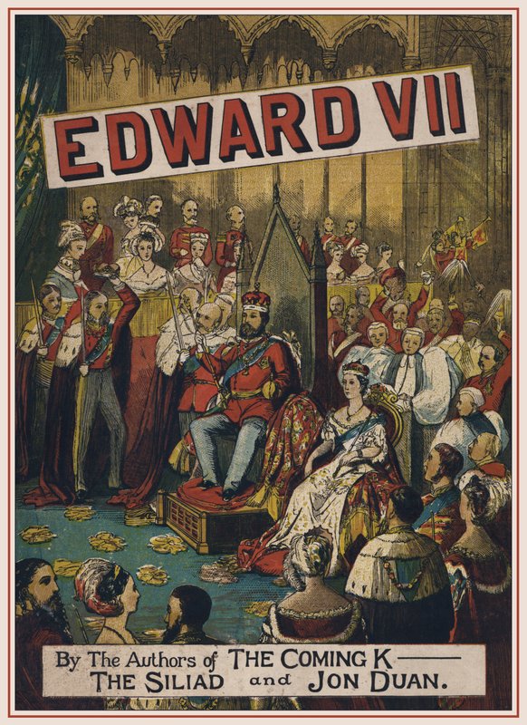 Obálka Edwarda VII - hra od English School