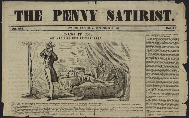 Obálka The Penny Satirist od English School
