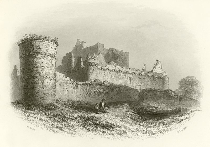 Hrad Craigmillar od English School