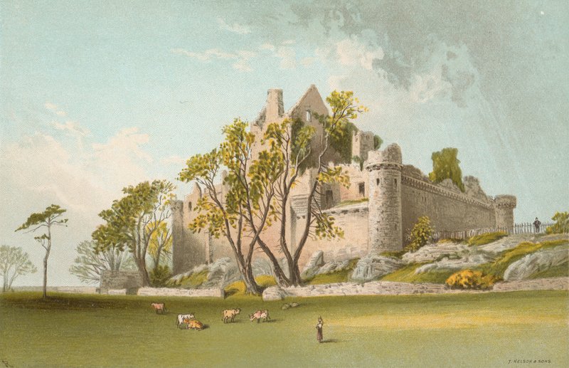Hrad Craigmillar od English School