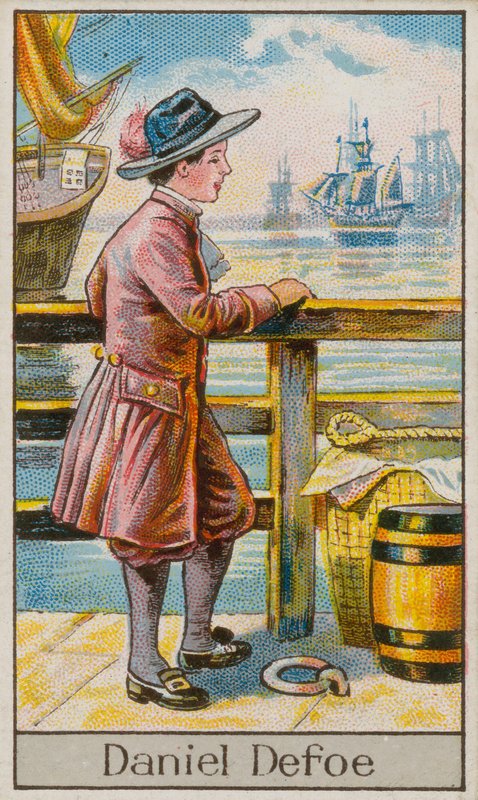 Daniel Defoe (chromolit) od English School