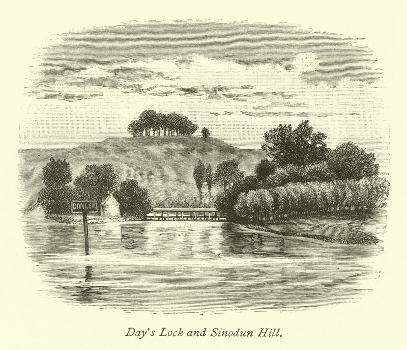 Days Lock a Sinodun Hill od English School