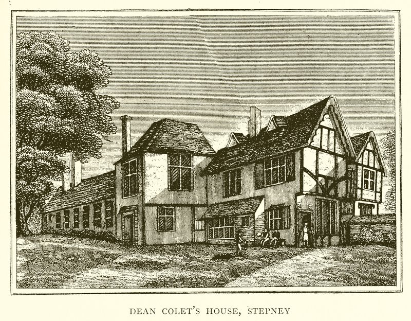 Dean Colets House, Stepney od English School