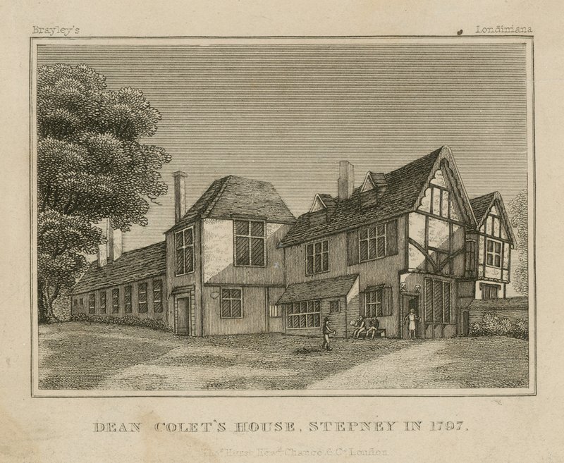 Dean Colets House ve Stepney od English School