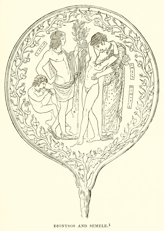 Dionysos a vzorek od English School