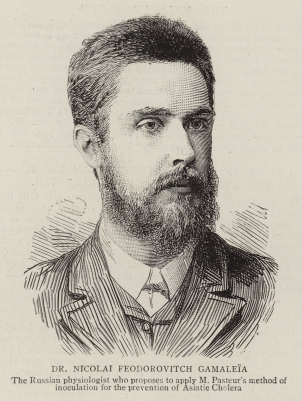 Dr. Niklai Feodorovich Gamleya (rytina) od English School