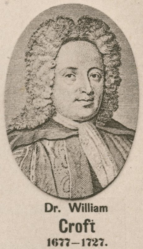 Dr William Croft (hlubotisk) od English School