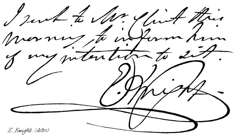 E. Knight, (herec) od English School