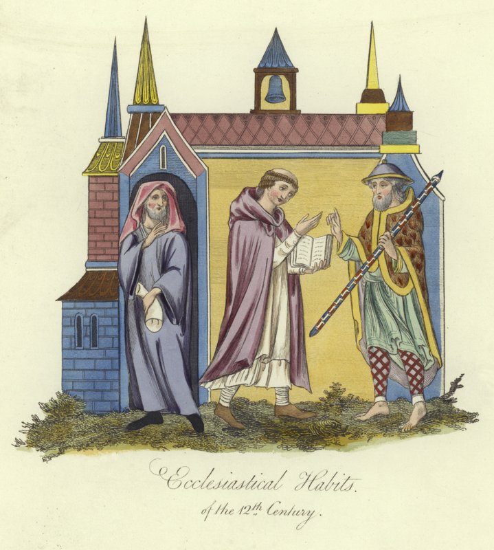 Církevní zvyky 12. století od English School