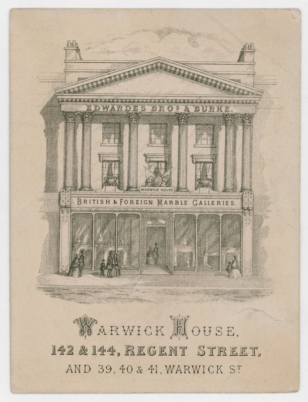 Edwardes Brothers & Burke, vizitka od English School