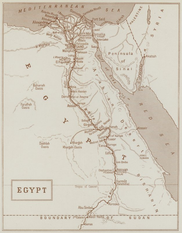Egypt (litho) od English School