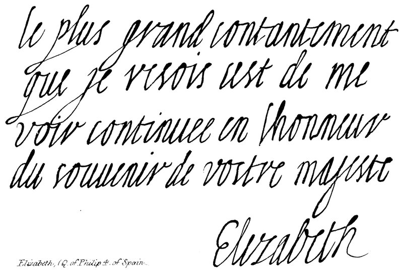 Alžběta, (Q Filipa 4 Španělska) od English School
