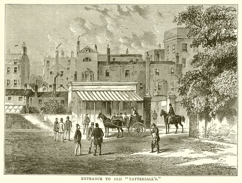 Vstup do Old Tattersalls. od English School