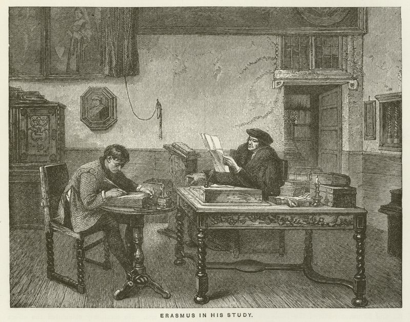 Erasmus ve své studii od English School