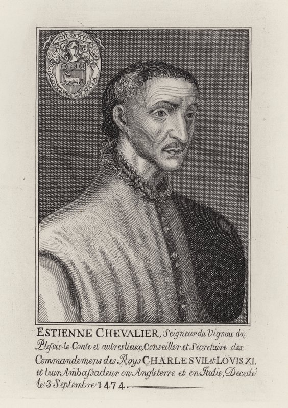 Estienne Chevalier (rytina) od English School