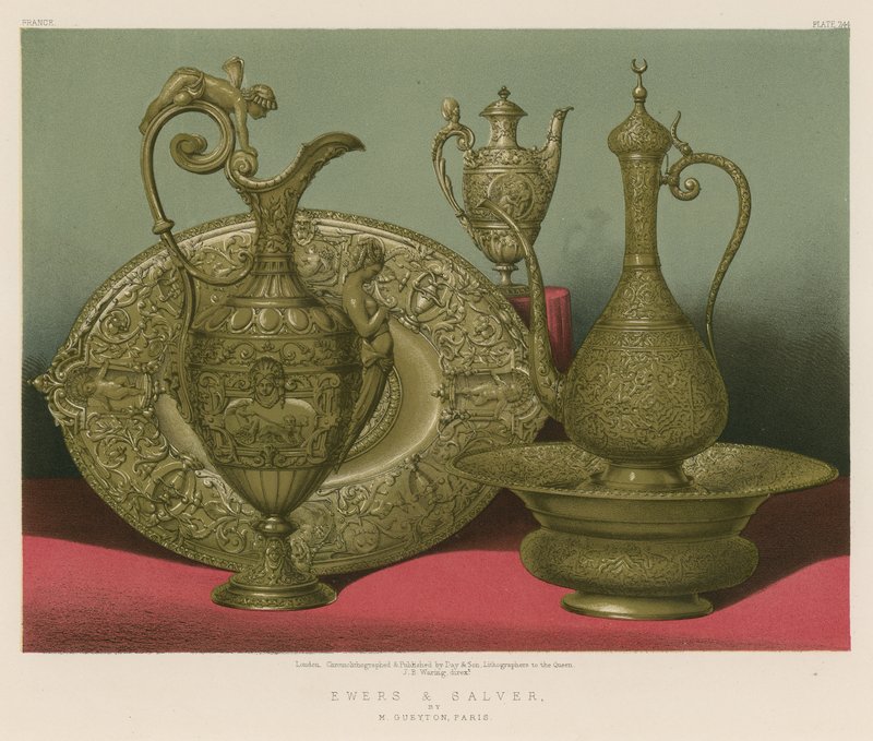 Ewers a Salver od M Gueytona, Paříž od English School