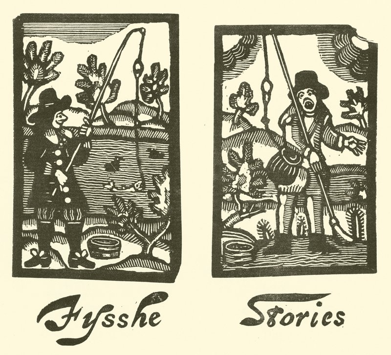 Rybí příběhy (dřevořez) od English School