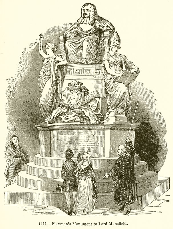 Flaxmansův památník lorda Mansfielda od English School