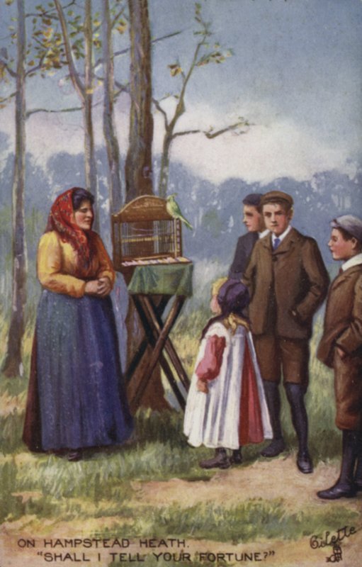 Fortune Teller na Hampstead Heath od English School