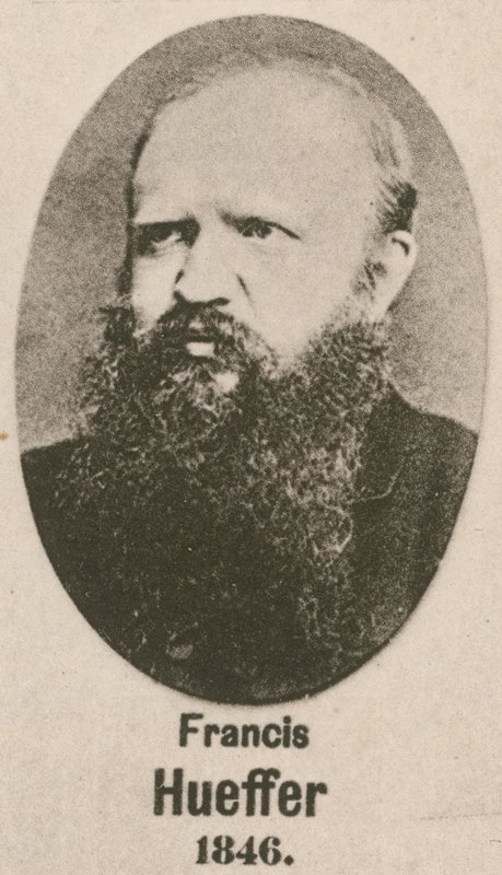 Francis Hueffer (rytina) od English School