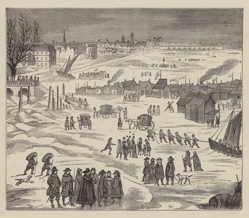 Frost Fair (rytina) od English School