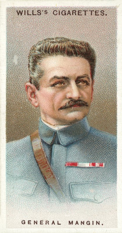 Generál Mangin (chromolit) od English School