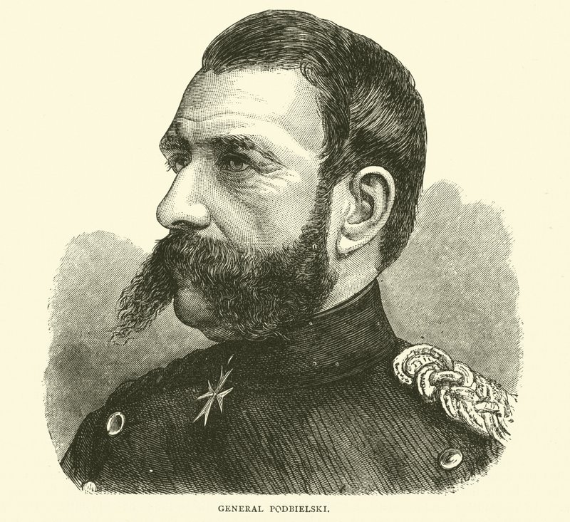 General Podbielski, Listopad 1870 od English School