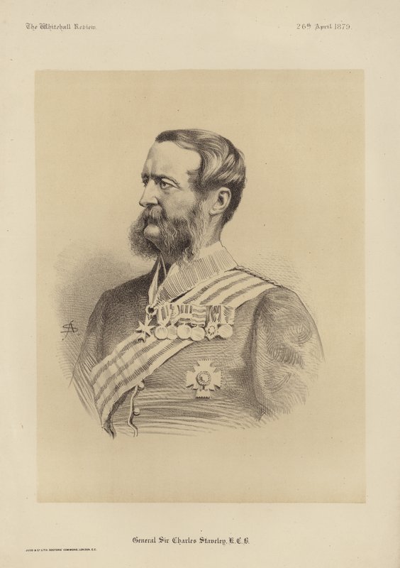 Generál sir Charles Staveley od English School