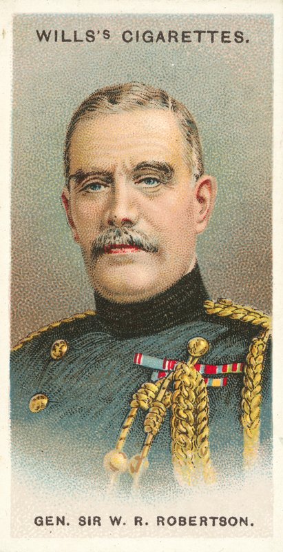 Generál Sir W R Robertson (chromolitho) od English School