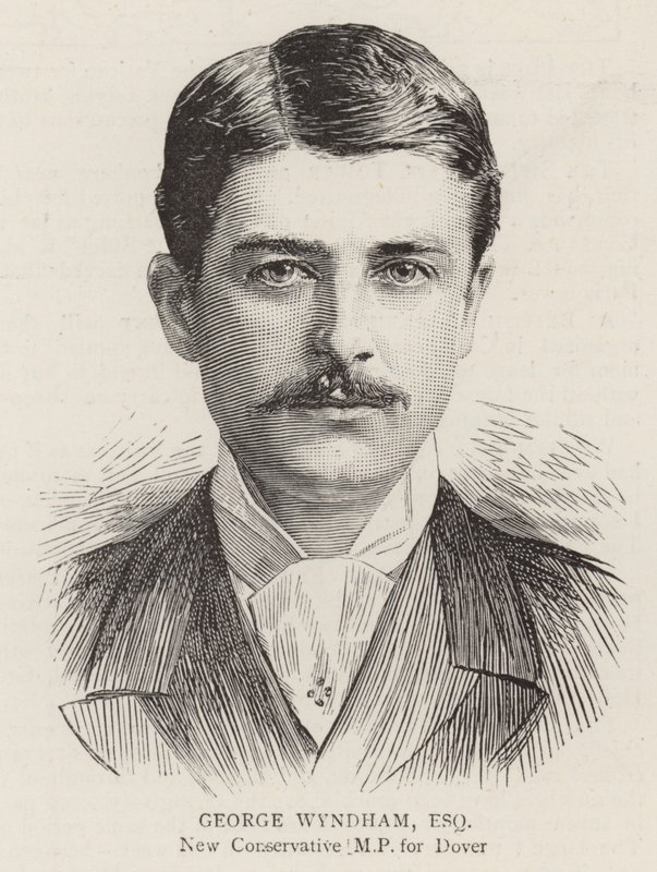 George Wyndham, Esquire (rytina) od English School