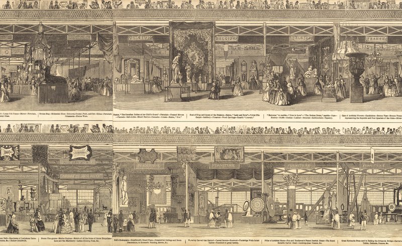 Velká výstava 1851 od English School