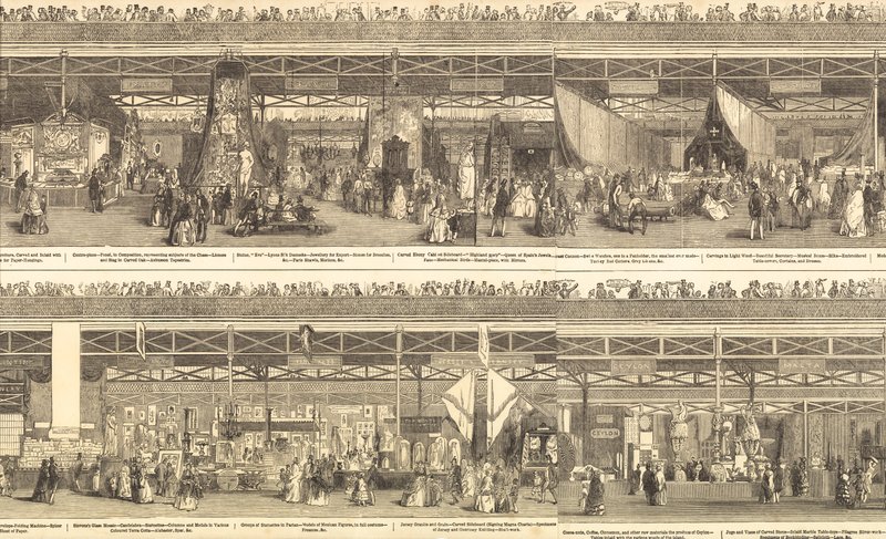 Velká výstava 1851 od English School