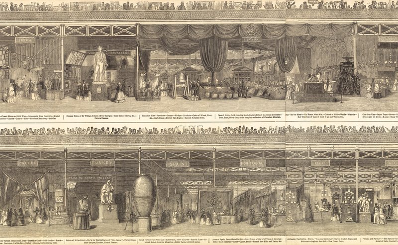 Velká výstava 1851 od English School